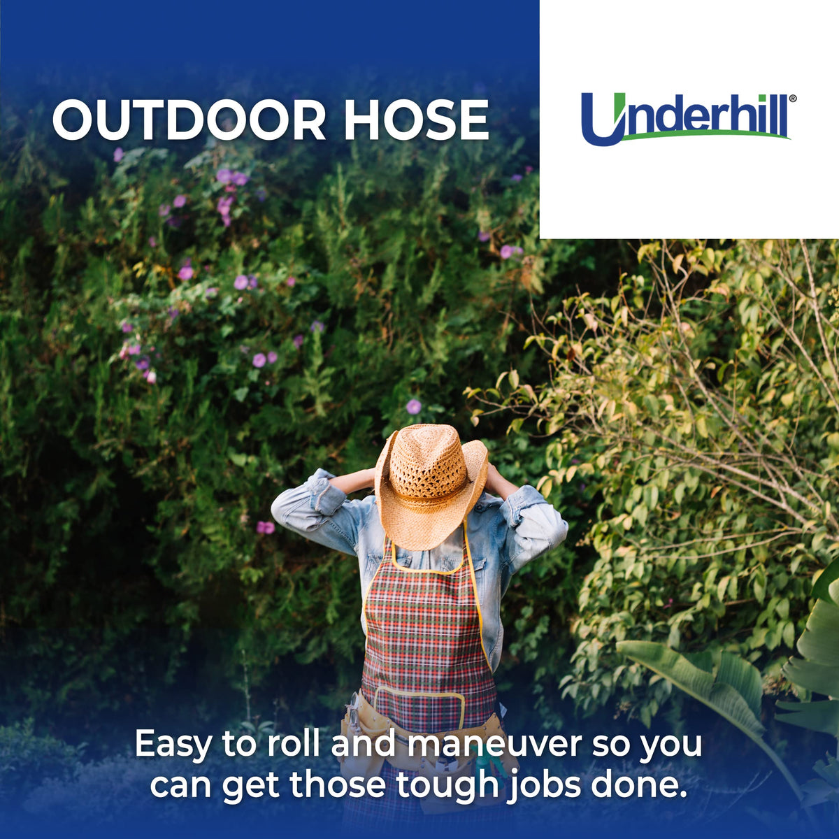 50 ft Lightweight Heavy-Duty Anti-Kink Garden Hose O1312