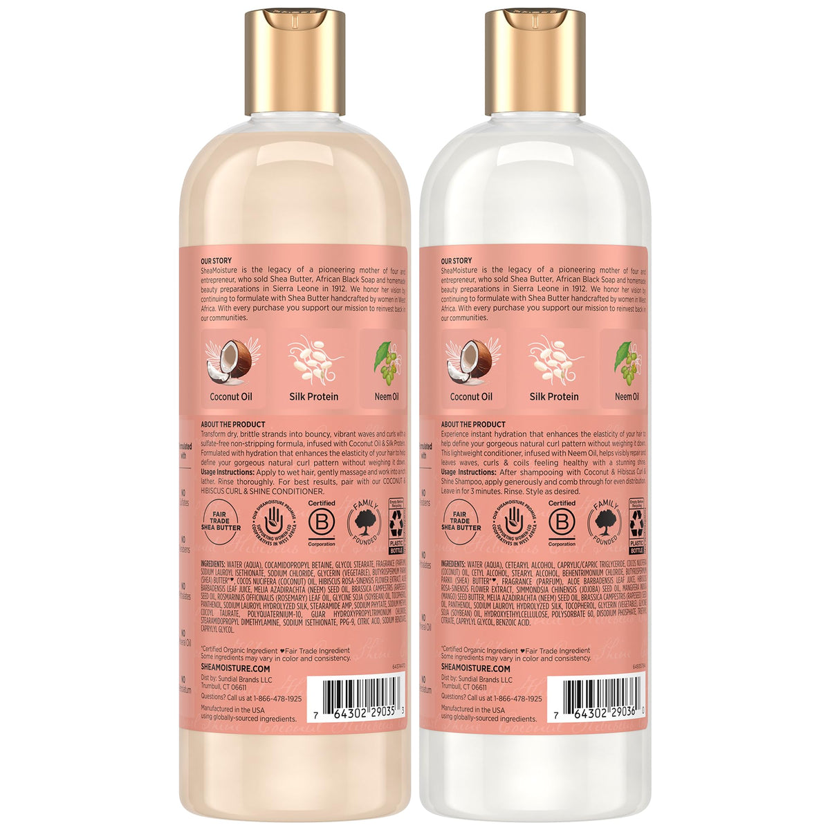 16 Oz Shampoo & Conditioner Set Z163076