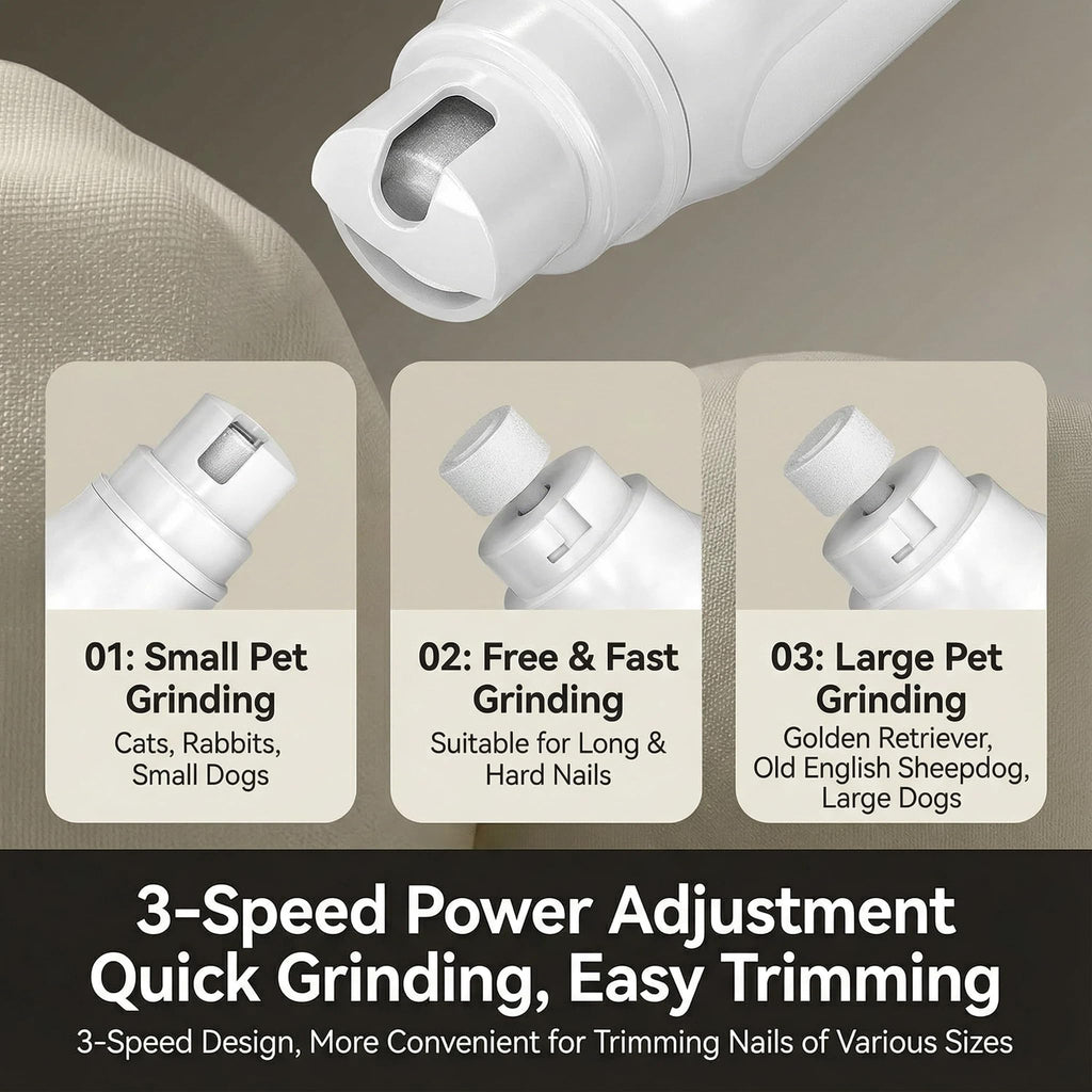 Electric Quiet Dog Nail Grinder Y322597