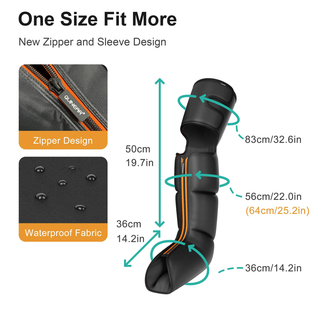 Cordless Rechargeable Leg Air Compression Massager A216