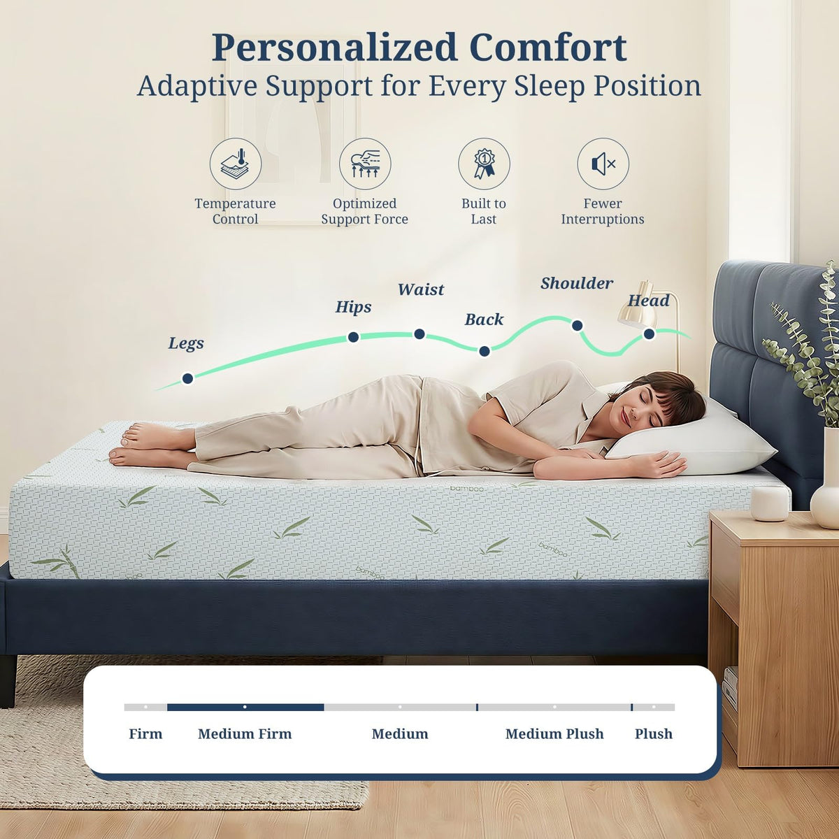 5 Inch Gel Infused Memory Foam Mattress N85894