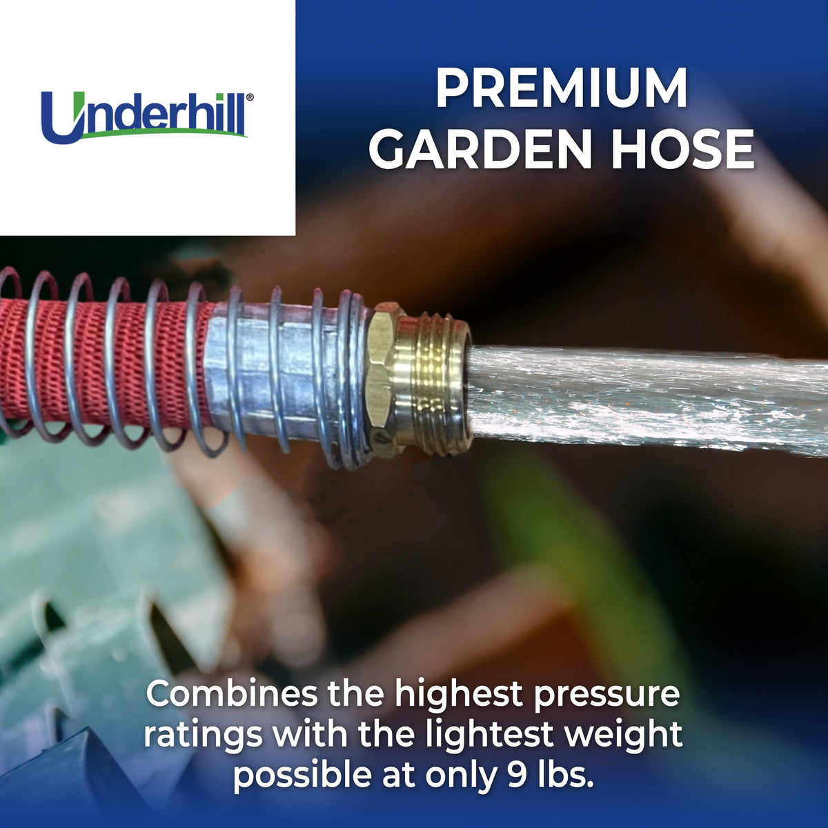 50 ft Lightweight Heavy-Duty Anti-Kink Garden Hose O1312