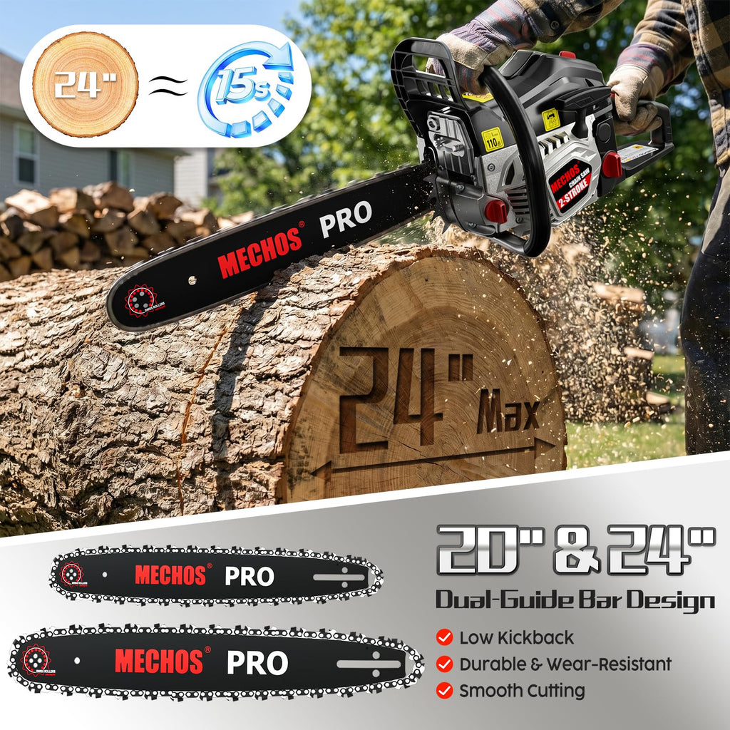 20 & 24 Inch Gas Chainsaw P65626