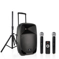 1600W 2-Way Rechargeable Powered PA Speaker System with Bluetooth W335476