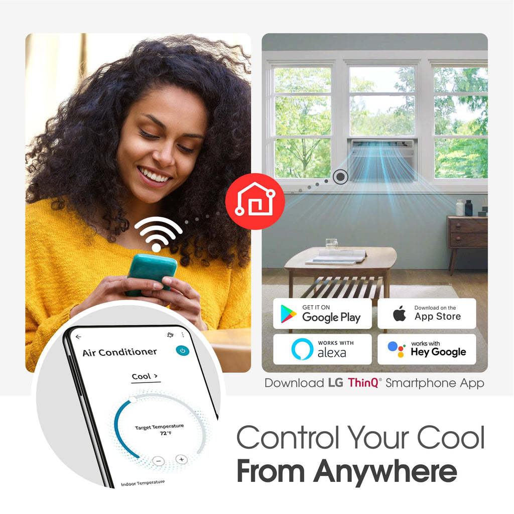 6000 BTU White Window Air Conditioner A9330