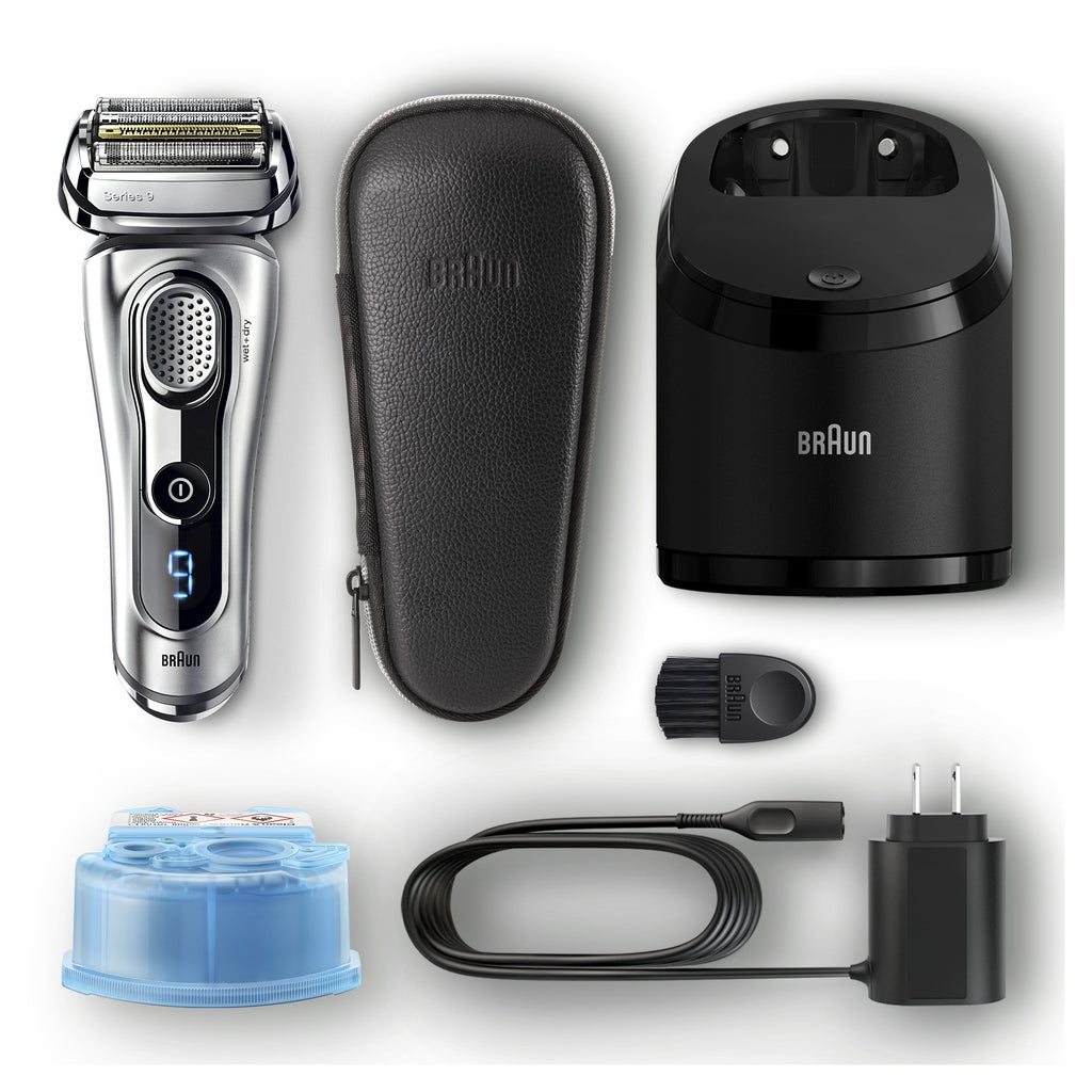 Electric Foil Shaver with Beard Trimmer, Rechargeable, Wet & Dry, 6 Piece Set D5318