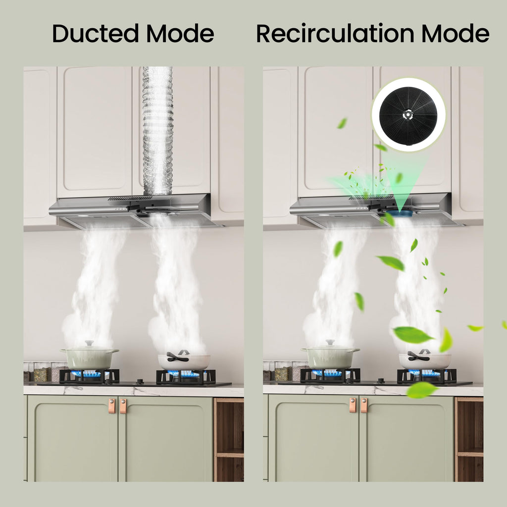 30 inch 300 CFM Under Cabinet Range Hood Q6504