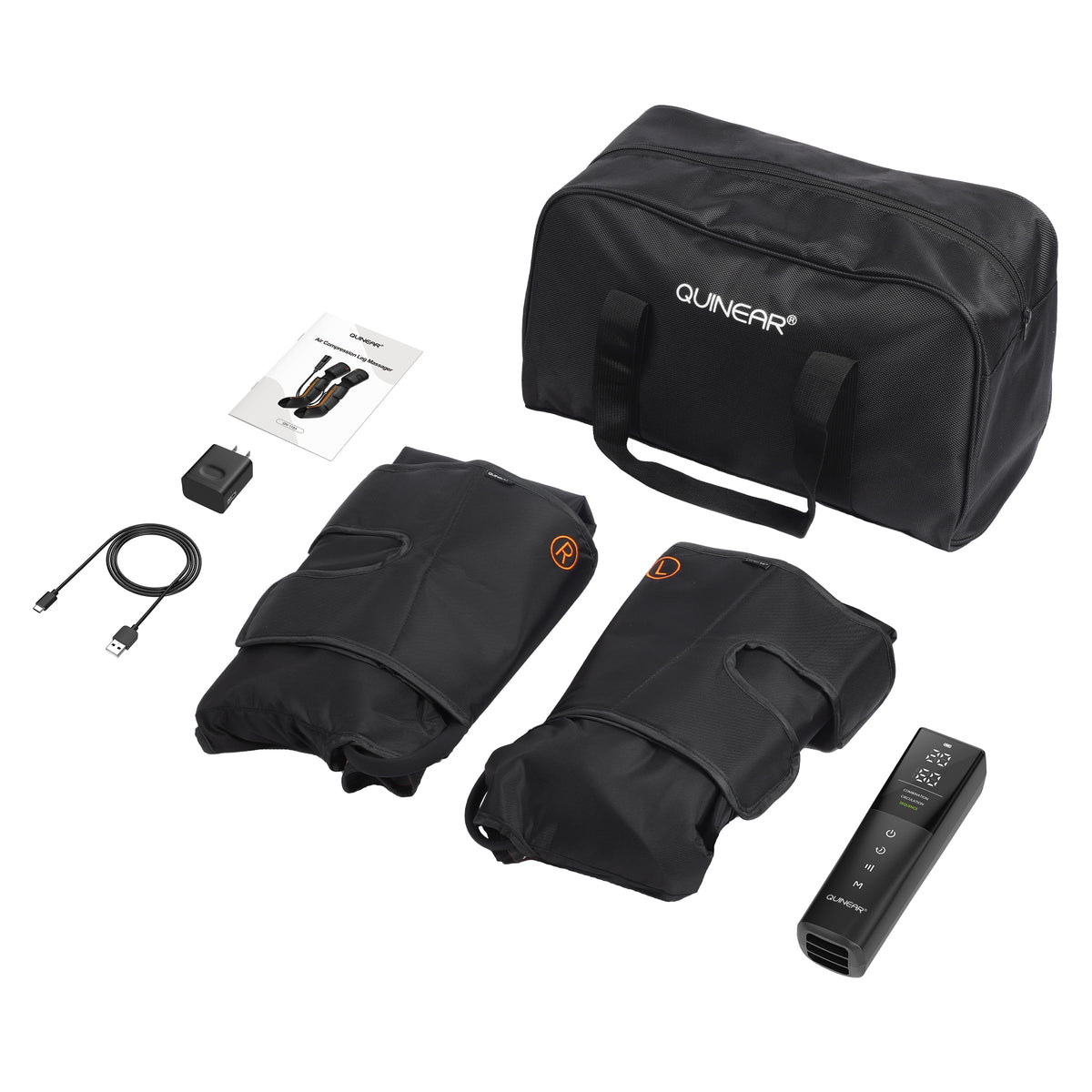 Cordless Rechargeable Leg Air Compression Massager A216