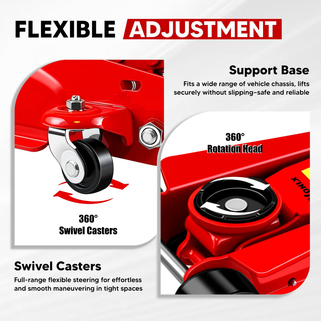 2.5 Ton Low-Profile Hydraulic Floor Jack E1422