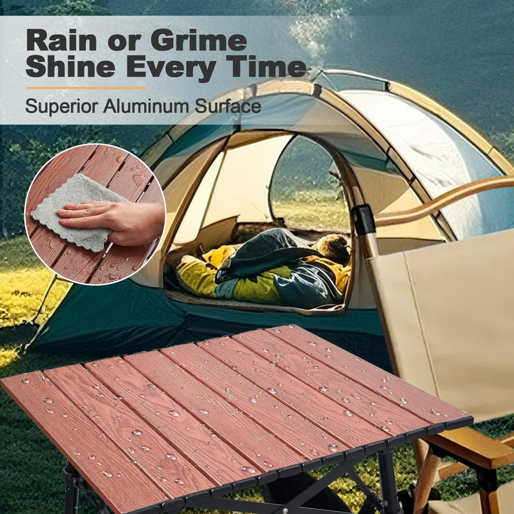 Portable Folding Camping Table Adjustable Height H173029