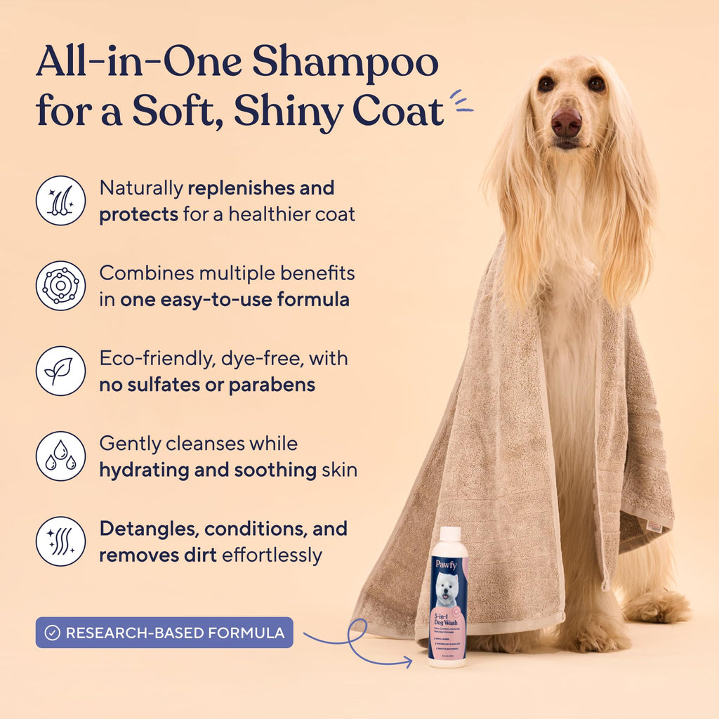 5 in 1 Oatmeal & Aloe Dog Shampoo and Conditioner G780062