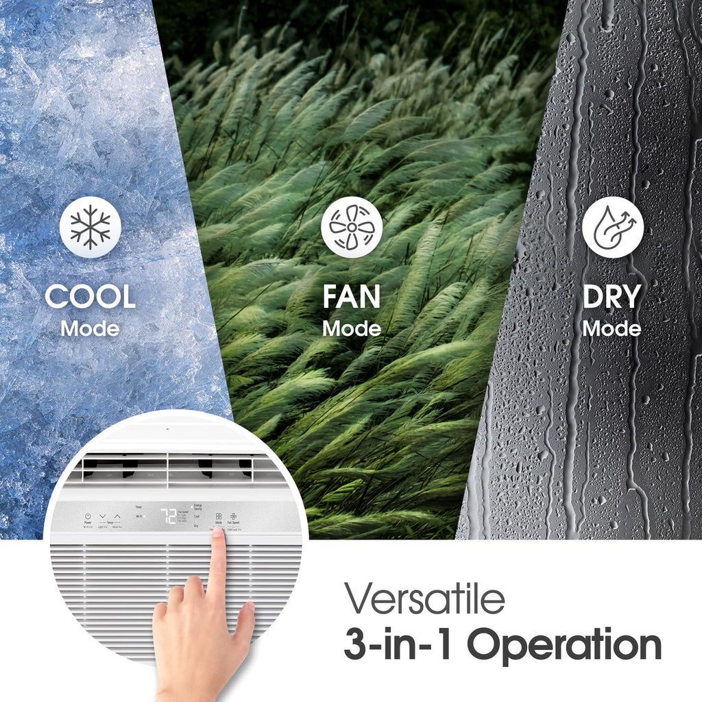 6000 BTU White Window Air Conditioner A9330