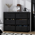 6 Drawer Fabric Dresser Storage Tower A83479