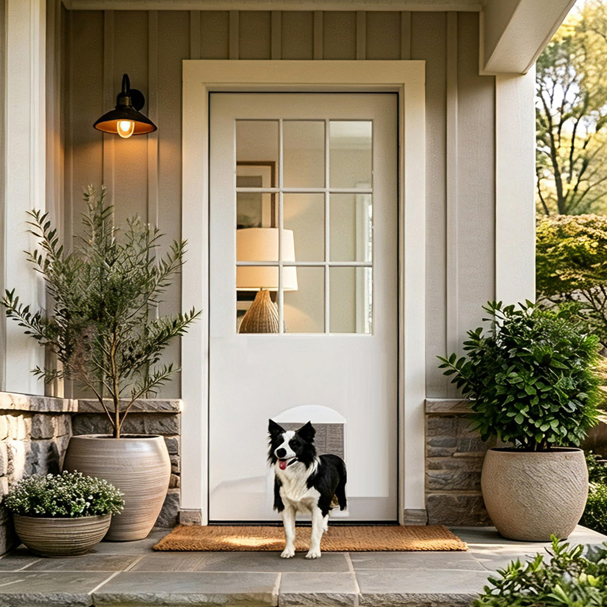 36" x 80" Front Door Slab with Prehung Door Jamb C2944