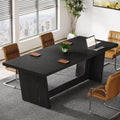 6 FT Rectangular Conference Table with Pedestal Base U992931