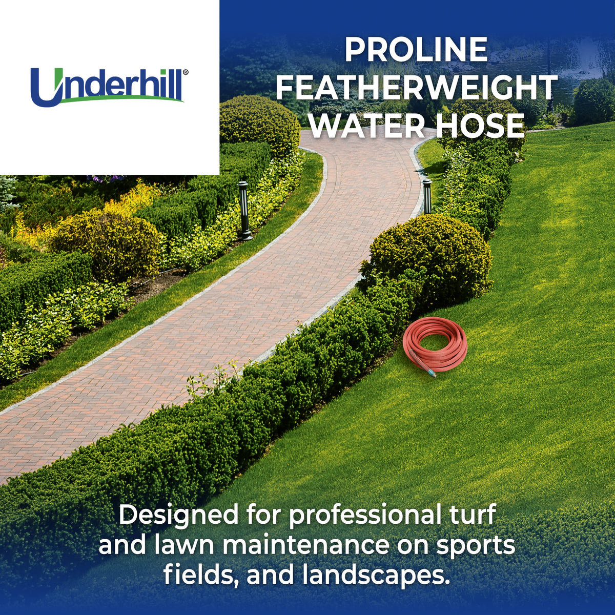 50 ft Lightweight Heavy-Duty Anti-Kink Garden Hose O1312
